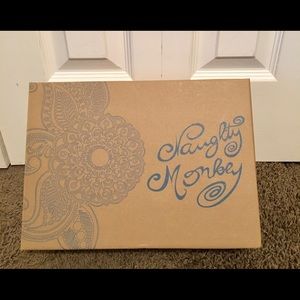 Naughty Monkey size 8 Kepang red. Brand new!